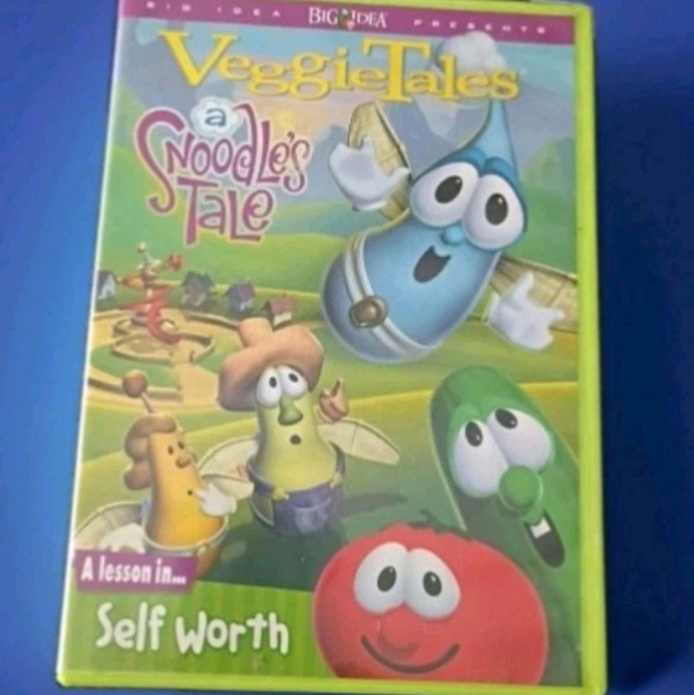 Veggie Tales A Snoodle's Tale A Lesson In.... Self Worth Dvd Kids